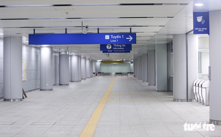 Những chi tiết nhỏ nhưng đầy ý nghĩa ở ga metro số 1 TP.HCM - Ảnh 3.