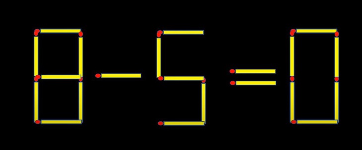 Thử tài IQ: Di chuyển một que diêm để 6-6=1 thành phép tính đúng - Ảnh 2.