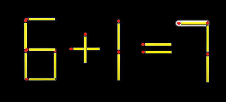 Thử tài IQ: Di chuyển một que diêm để 4-3=8 thành phép tính đúng - Ảnh 1.