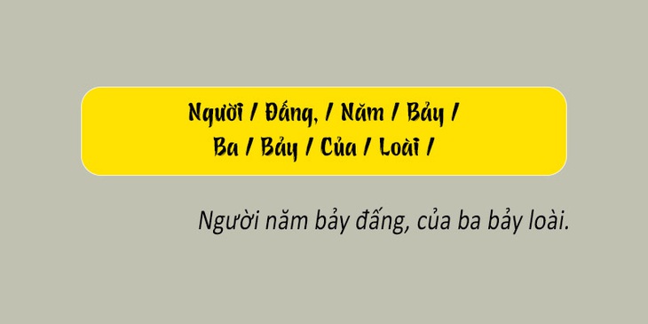 Thử tài tiếng Việt: Sắp xếp các từ sau thành câu có nghĩa (P149) - Ảnh 1.