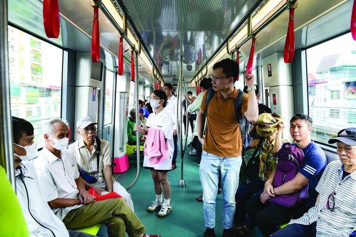 Metro định hướng cho tương lai đô thị - Ảnh 1.