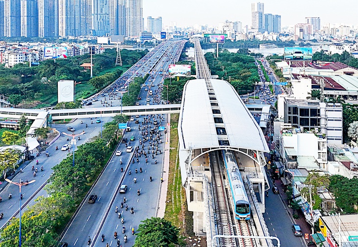 Metro định tuyến lại đường đi học, đi làm - Ảnh 1.