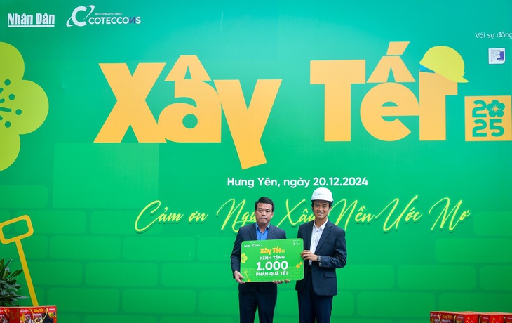 “Xây Tết 2025” tặng quà cho công nhân tại Hưng Yên - Ảnh 2.