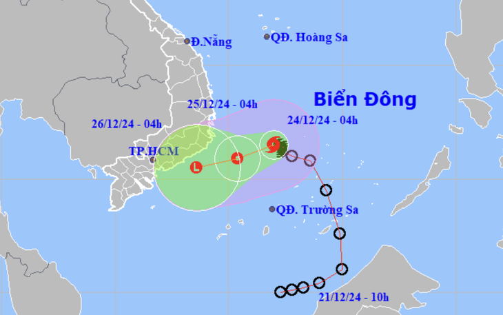 Không khí lạnh giúp bão số 10 hình thành rồi “đập tan” nó ra sao? - Ảnh 2.