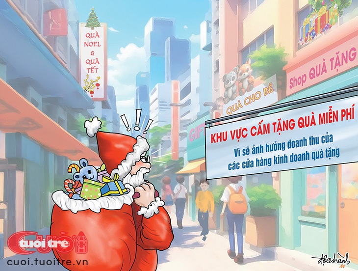 Tại sao cấm ông già Noel tặng quà? - Ảnh 1.