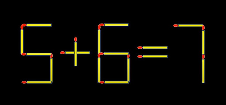 Thử tài IQ: Di chuyển một que diêm để 1-6=4 thành phép tính đúng - Ảnh 3.