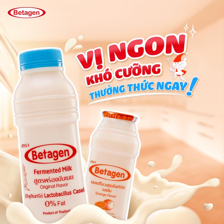 Sữa chua uống Betagen giúp cân bằng hệ vi khuẩn đường ruột - Ảnh 2.