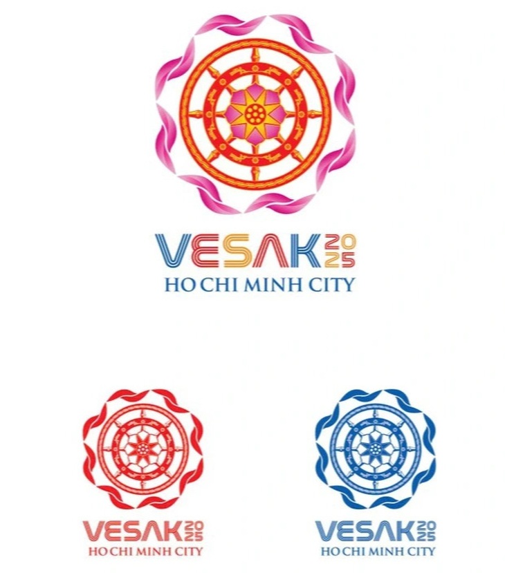 Logo Đại lễ Phật đản Vesak Liên Hiệp Quốc 2025 đậm bản sắc Việt Nam - Ảnh 2.