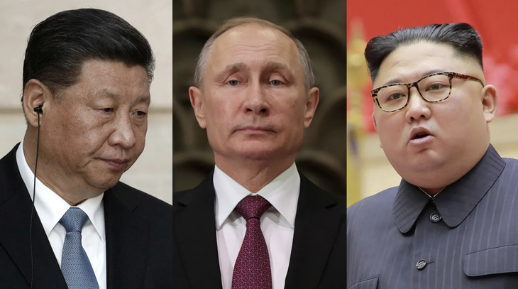 Chúc năm mới ông Putin, ông Kim chúc Nga chiến thắng, ông Tập kỳ vọng hòa bình - Ảnh 1.