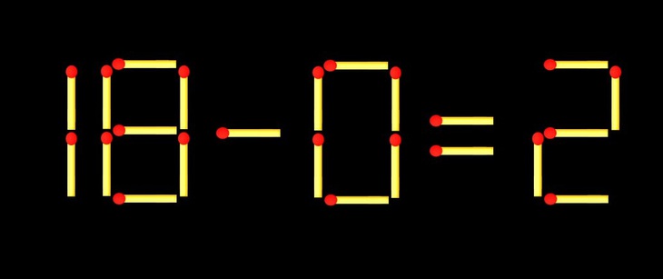 Thử tài IQ: Di chuyển một que diêm để 8+13=6 thành phép tính đúng - Ảnh 3.