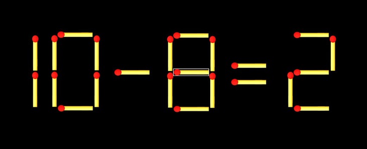 Thử tài IQ: Di chuyển một que diêm để 8+13=6 thành phép tính đúng - Ảnh 1.