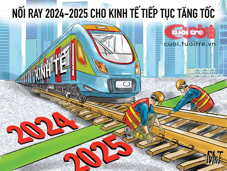 Nối ray kinh tế 2024-2025 - Ảnh 1.