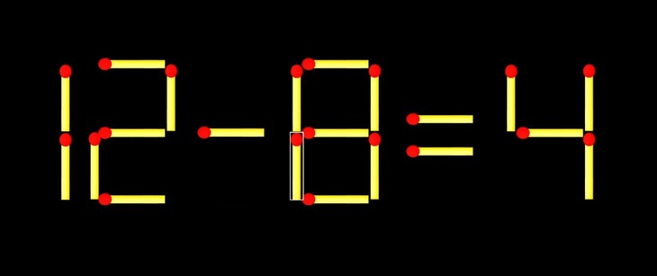 Thử tài IQ: Di chuyển một que diêm để 1-1=87 thành phép tính đúng - Ảnh 1.