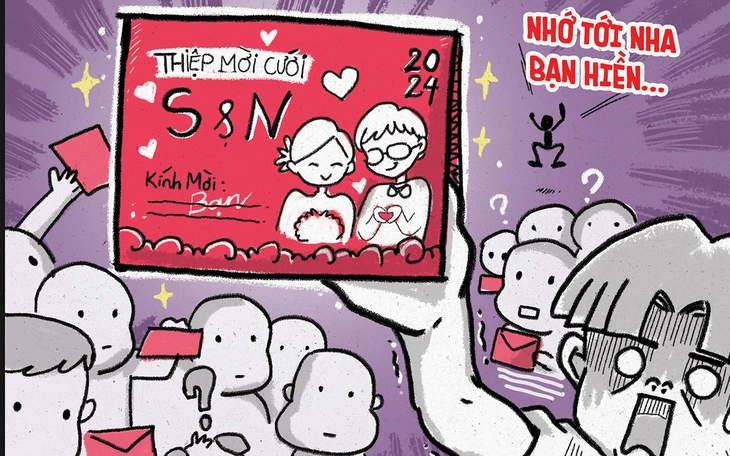 Mới quen hôm qua đã 'được' mời đám cưới - Ảnh 2.