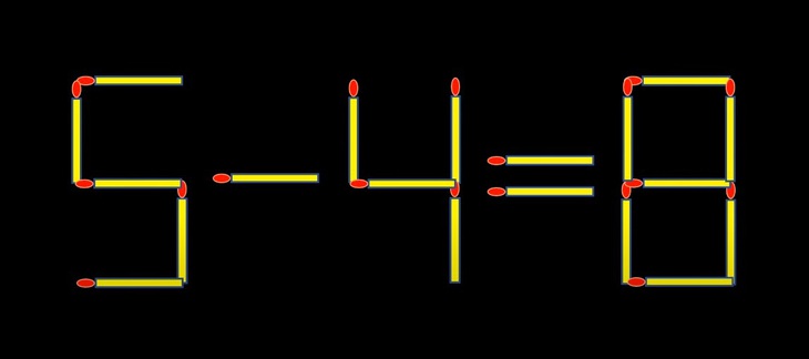 Thử tài IQ: Di chuyển một que diêm để 5+7=2 thành phép tính đúng - Ảnh 2.