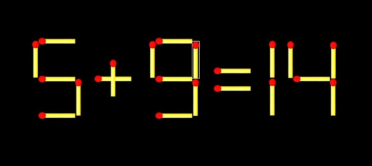 Thử tài IQ: Di chuyển một que diêm để 117=11 thành phép tính đúng - Ảnh 1.