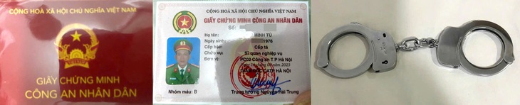 Truy bắt nhóm giả danh cảnh sát hình sự, còng tay, trùm đầu lái xe ô tô Grab để cướp - Ảnh 3.