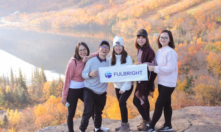 Một số ứng viên giành được học bổng Fulbright - Ảnh: TỔNG LÃNH SỰ QUÁN MỸ TẠI VIỆT NAM