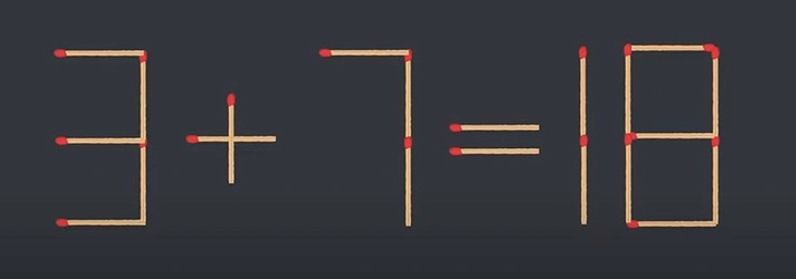 Thử tài IQ: Di chuyển một que diêm để 4-9=1 thành phép tính đúng- Ảnh 3. Thử tài IQ: Di chuyển một que diêm để 4-9=1 thành phép tính đúng- Ảnh 3.