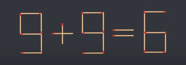 Thử tài IQ: Di chuyển một que diêm để 4+0=-4 thành phép tính đúng- Ảnh 3. Thử tài IQ: Di chuyển một que diêm để 4+0=-4 thành phép tính đúng- Ảnh 3.