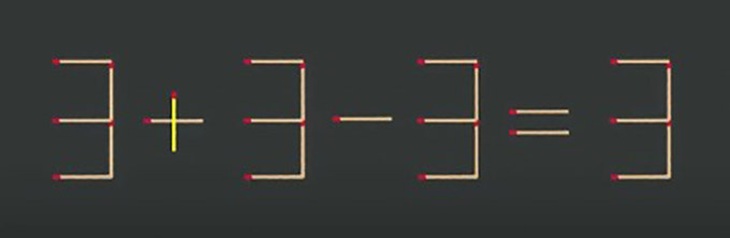 Thử tài IQ: Di chuyển một que diêm để -6-7=-6-0 thành phép tính đúng- Ảnh 6.
