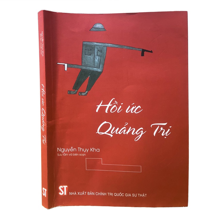 Bìa cuốn sách Hồi ức Quảng Trị - Ảnh: T.ĐIỂU