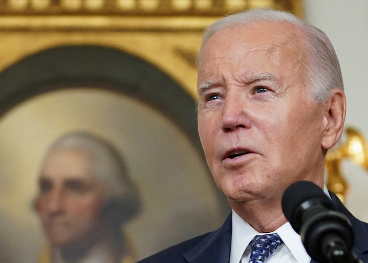 Tổng thống Mỹ Joe Biden - Ảnh: REUTERS