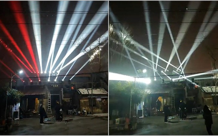 Xe bán tải lắp đèn trên nóc chớp nháy như ‘quán bar di động’: Xử lý tài xế - Ảnh 4.