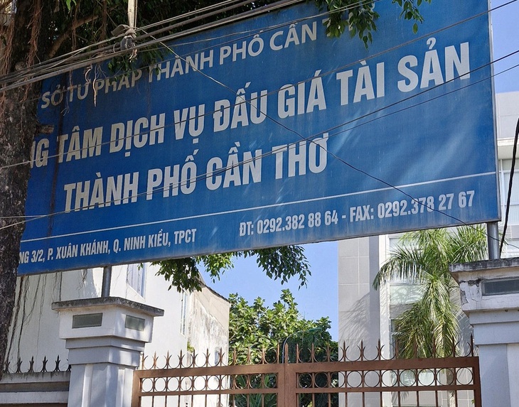 Thanh tra Cần Thơ xác định sai phạm tại Trung tâm Đấu giá Cần Thơ là nghiêm trọng - Ảnh: LÊ DÂN