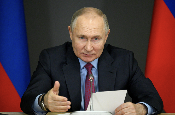 Tổng thống Nga Vladimir Putin - Ảnh: REUTERS