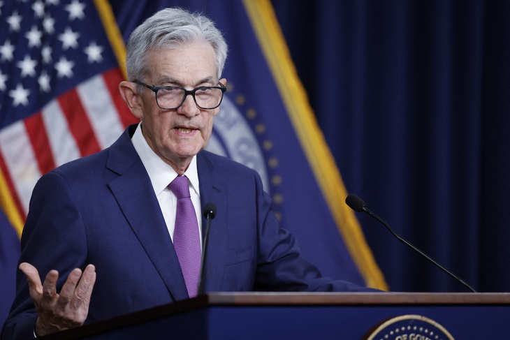 Chủ tịch Fed Jerome Powell - Ảnh: AFP