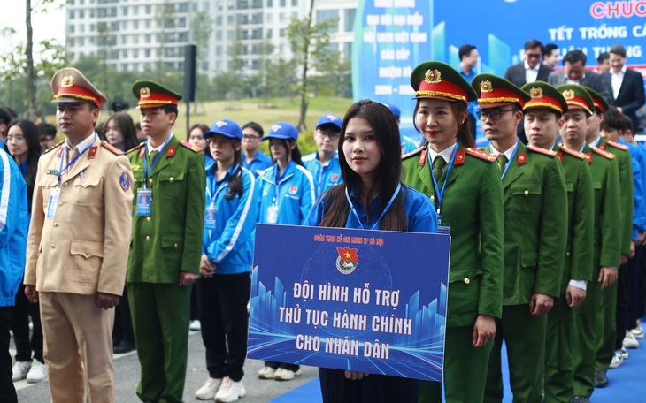 Hà Nội ra quân Tháng thanh niên năm 2024