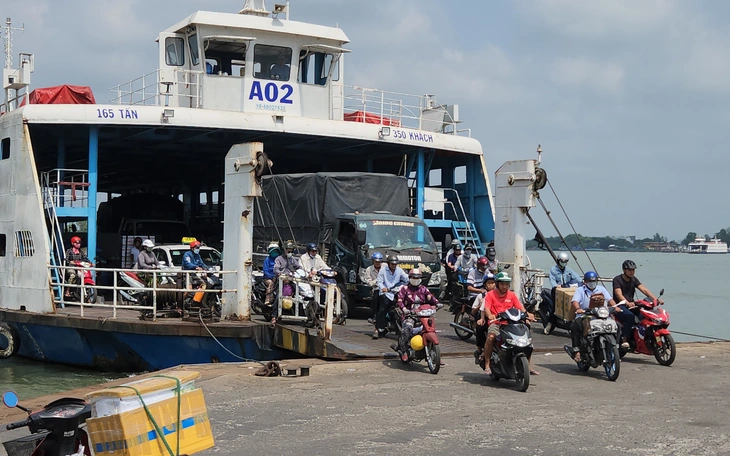Sẽ mở lại phà Ô Môi vào đầu tháng 10 giúp bà con Cồn Phó Ba - Ảnh 2.