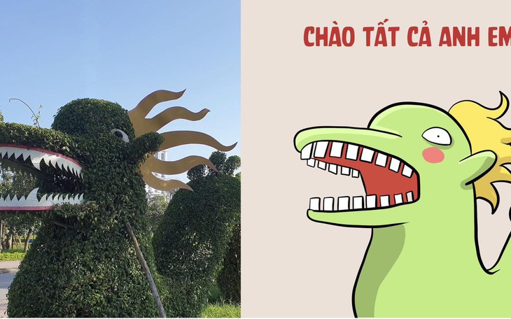 Cùng nghe linh vật rồng &quot;kể chuyện&quot; qua nét vẽ Thăng Fly