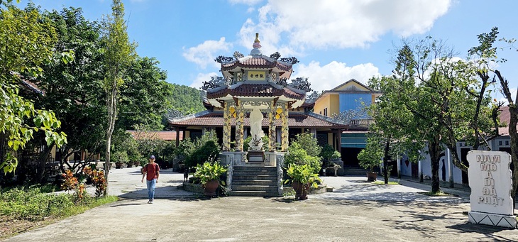 Chùa Khải Ân được lập vào khoảng đầu thập niên 1930 cho bà Ân Phi tu tập sau khi rời cung - Ảnh: THÁI LỘC