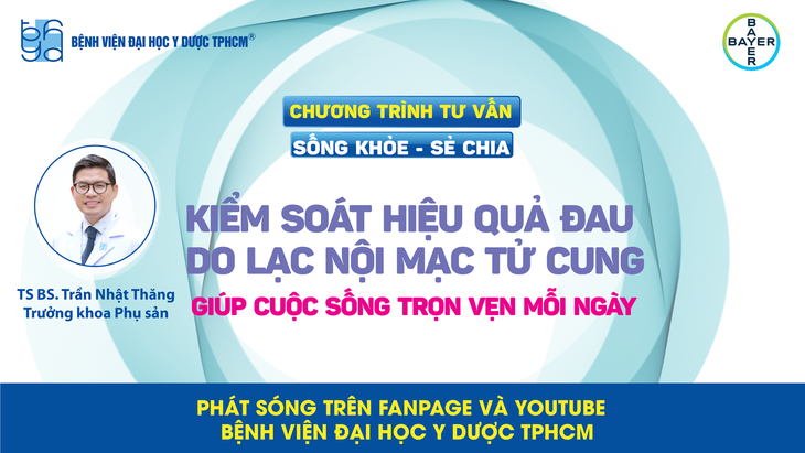 Chương trình tư vấn: Kiểm soát hiệu quả đau do lạc nội mạc tử cung