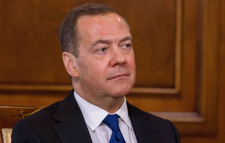 Phó chủ tịch Hội đồng An ninh Nga Dmitry Medvedev - Ảnh: TASS