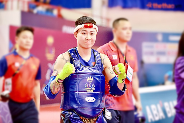 Bùi Yến Ly là nữ võ sĩ số 1 của kickboxing và muay Thái Việt Nam suốt 10 năm qua - Ảnh: NVCC