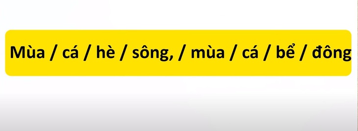 Thử tài tiếng Việt: Sắp xếp các từ sau thành câu có nghĩa (P17)- Ảnh 3. Thử tài tiếng Việt: Sắp xếp các từ sau thành câu có nghĩa (P17)- Ảnh 3.