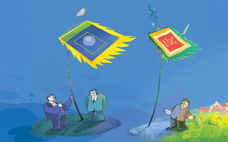 Dựng cây nêu đón Tết, chống bay màu... bảy triệu rưỡi - Ảnh 2.