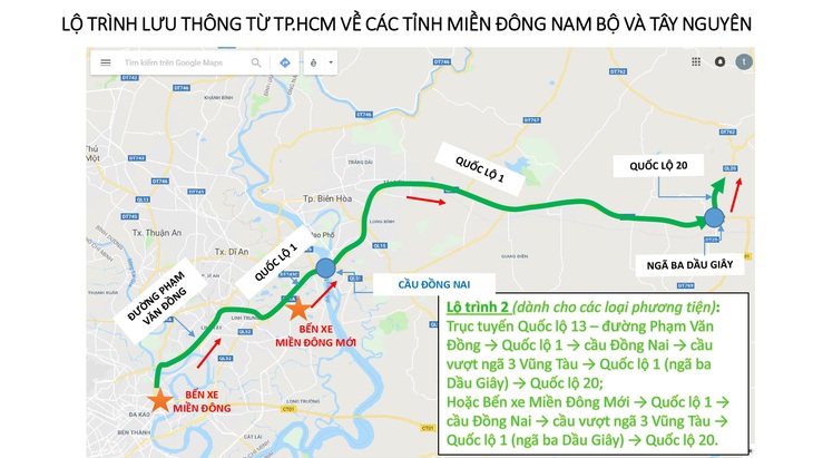 Hướng dẫn lộ trình đi các tỉnh thành tránh kẹt xe dịp Tết- Ảnh 6.