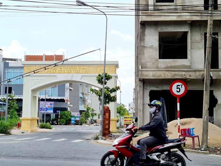 Một dự án bất động sản do Công ty Phú Hồng Thịnh đầu tư tại Bình Dương - Ảnh tư liệu: BÁ SƠN