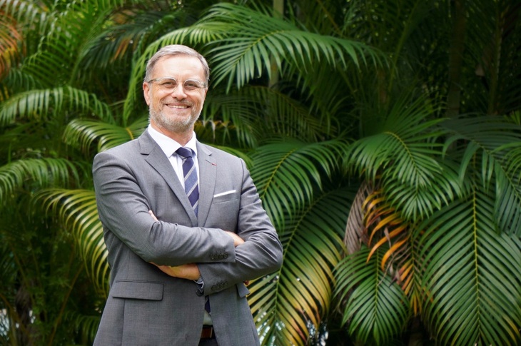 Đại sứ Pháp tại Việt Nam Olivier Brochet - Ảnh: Đại sứ quán Pháp tại Việt Nam Đại sứ Pháp tại Việt Nam Olivier Brochet - Ảnh: Đại sứ quán Pháp tại Việt Nam