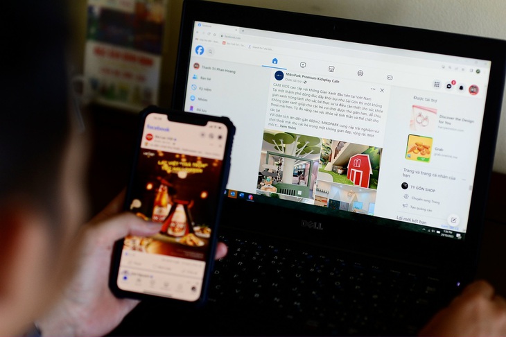 Người dùng Việt có xu hướng sắm Tết qua mạng xã hội ngày càng nhiều - Ảnh: QUANG ĐỊNH