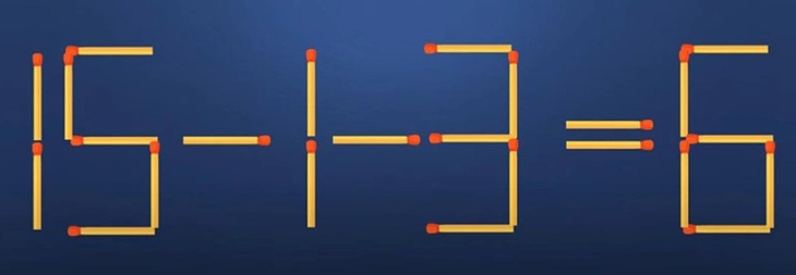 Thử tài IQ: Di chuyển một que diêm để 3-9+2=8 thành phép tính đúng- Ảnh 3. Thử tài IQ: Di chuyển một que diêm để 3-9+2=8 thành phép tính đúng- Ảnh 3.
