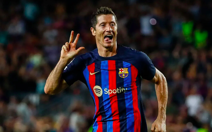 Lewandowski sẽ giúp Barca vượt khó trước Napoli? - Ảnh: Reuters