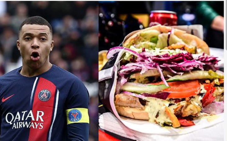 Mbappe kiện nhà sản xuất kebab vì lý do hài hước