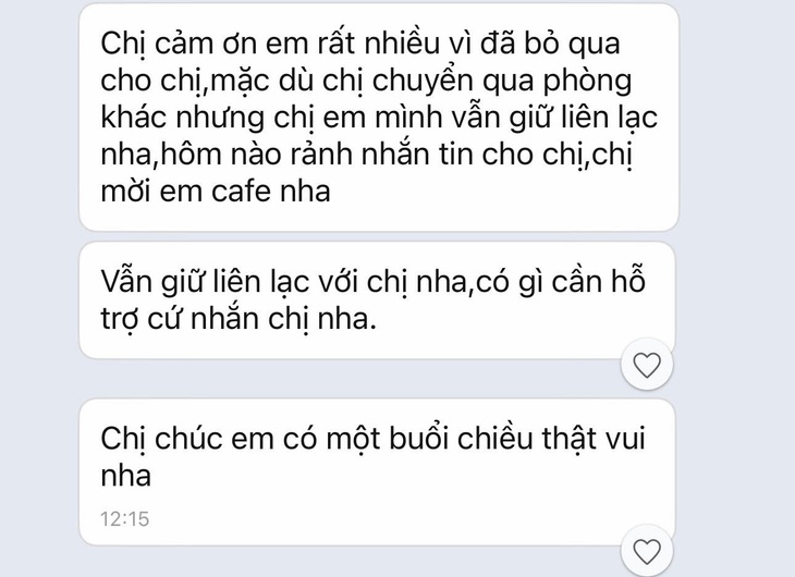 Nhân viên ngân hàng đã nhận sai với khách hàng - Ảnh: T.T.