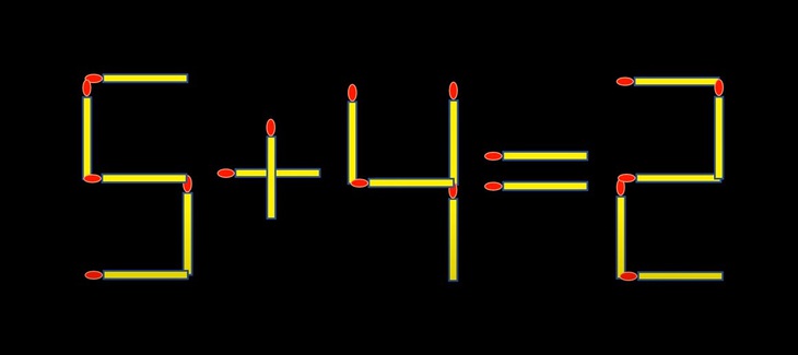 Thử tài IQ: Di chuyển một que diêm để 1-0=9-1 thành phép tính đúng- Ảnh 5.