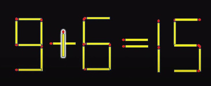 Thử tài IQ: Di chuyển một que diêm để 1-0=9-1 thành phép tính đúng- Ảnh 4.